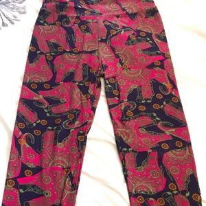 LulaRoe Leggings - Elephant Print - OS